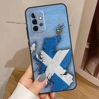 Škotijos Škotijos Vėliavos dėklas Samsung Galaxy A15 A16 A17 A26 A36 A56 A55 A35 A52 A32 A12 A53 A33 A13 A14 A34 A54 Samsung A17 gray