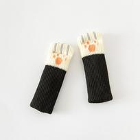 Chair Socks, Hard Wood Floor Chair Leg Covers, Cat Claw Chair Leg Covers To Protect Floors, Chair Leg Floor Protectors To Prevent Scratches Black įvairiaspalvis