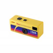 Mini skaitmeninė G6 THUMB kamera retro HD 1984, geltona, raktų pakabukas