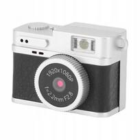 Skaitmeninis fotoaparatas 0,96 colio IPS ekranas 2MP HD 1080P 64G juodas