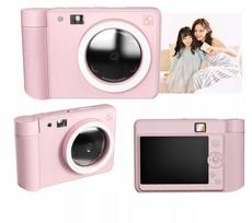 Momentinė kamera HANIN Z1 5MP su ZINK, Bluetooth, LED, LCD 2,8 ir papildymais