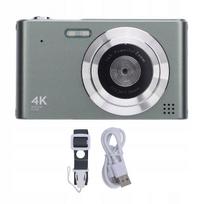 Skaitmeninis fotoaparatas 16x zoom 4K 48MP 2,4 colių IPS ekranas Anti-Occurrent DR