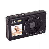 Skaitmeninis fotoaparatas 5K 80 MP WiFi su 2,8 ir 1,5 colių dviem ekranais KR