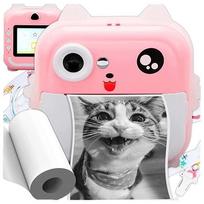 Momentinis fotoaparatas su Bluetooth spausdintuvu vaikams ir paaugliams