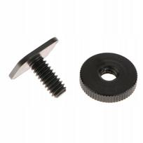 Metalinė 1/4-20 trikojo tvirtinimo varžto adapteris su blykstės bateliu ir 1/4 sriegiu