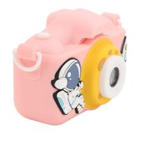 Vaikiškas fotoaparatas 20MP HD dvi kameros Pink Astronaut Toddler 6H