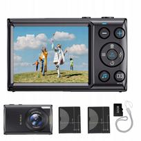 Nešiojama retro skaitmeninė kamera 4K 64MP autofokusas 18x priartinimas 32GB ekranas