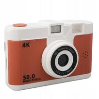 Skaitmeninis fotoaparatas 50MP 1080p su priekine ir galine kamera, AF