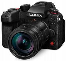 Skaitmeninis fotoaparatas Panasonic DC-GH7LE korpusas su objektyvu juodas