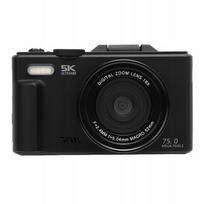 Skaitmeninis fotoaparatas 5K 75MP UHD AF 18x priartinimas Wi-Fi PW