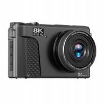 Skaitmeninis fotoaparatas 8K 88MP, 18X priartinimas, automatinis fokusavimas, WiFi, su 3 KS