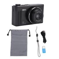 Skaitmeninis fotoaparatas 5K 75 MP su 18x priartinimu, autofokusu ir 2C vlogams