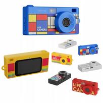Mini kamera XREC X9 Retro 2K su 5 kolekcionuojamu raštu