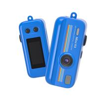 Mini skaitmeninis fotoaparatas Retro K9 HD, mėlynas