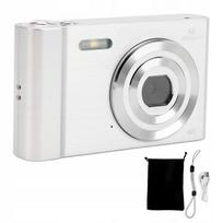 Skaitmeninis fotoaparatas 4K 48MP 1080P HD 2,4" D6 vaikams ir paaugliams