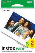 Fotolapelės Fujifilm Instax Wide ISO 800, 20 vnt., baltos