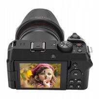 Skaitmeninis fotoaparatas 5K 72 MP 270° pasukamas ekranas 12x optinis priartinimas LZ