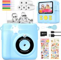 Vaikiškas fotoaparatas YIKANWEN Digit 1080P 32GB SET