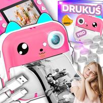 Terminis spausdintuvas PRINTŚ 3.0 PRO kamera foto nuotraukoms, 11 ritinėlių