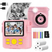 Vaikiška skaitmeninė momentinė kamera, 3 ritinėliai