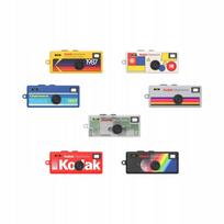 Skaitmeninių fotoaparatų Kodak Charmera raktų pakabuko rinkinys, 6 vnt., Blind Box