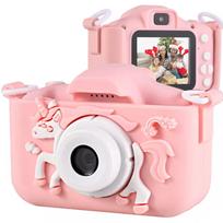 Vaikiškas skaitmeninis fotoaparatas Unicorn Photo, rožinis