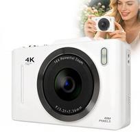 Skaitmeninis fotoaparatas su 16x priartinimu, 4K 48 MP vaizdo įrašymu, 32GB kortele