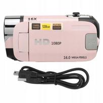 Skaitmeninis fotoaparatas D90 1080P 16MP 2,4 colių su pasukamu ekranu