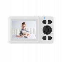 Skaitmeninis fotoaparatas 4K, dvigubas ekranas, automatinis fokusavimas, 18x priartinimas, TA