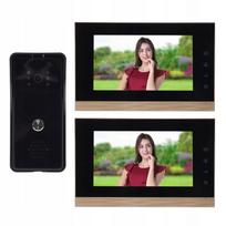 Vaizdo domofono sistema Widered HD CMOS, vieno mygtuko atrakinimas, 5P