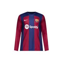 Nike FC Barcelona 2023/24 Stadium Home Soccer Jersey Men's Dark Royal Blue/Noble Red/White DX2636-456 XL blue