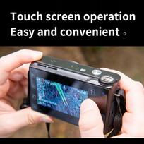 Skaitmeninis fotoaparatas 4K 64MP 3" IPS jutiklinis ekranas Auto Focus EV