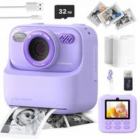 Vaikiškas skaitmeninis fotoaparatas 32GB su 3 ritinėliais