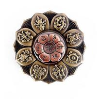 Premium Zen Buddha Metal Fidgeting Spinner Adult Edc Tactile Plaything  Stress Stress Relief Antistress Desk Spinner Ornament Gift black