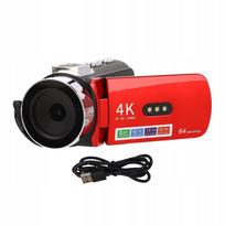 4K vaizdo kamera 64MP WiFi su 3,0MR pasukamu ekranu