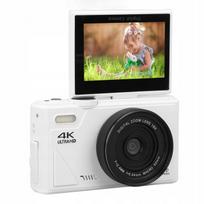 Skaitmeninis fotoaparatas 4K 64MP, autofokusavimas, 18X skaitmeninis priartinimas, 8Y