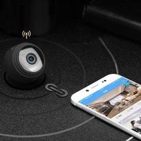 Lauko Wi-Fi mini metalinė kamera su naktiniu matymu