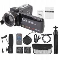 Skaitmeninė vaizdo kamera DV 2,7K 48MP 16x skaitmeninis priartinimas 1W