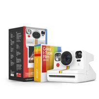 Momentinis fotoaparatas Polaroid Now+ Generation 2 baltas, Bluetooth, 16 nuotraukų, su priedais