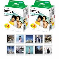 Fotojuostelių rinkinys Instax SQUARE 40 nuotraukų SQ1 SQ40 Instax Fujifilm fotoaparatui