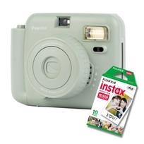 Momentinis fotoaparatas POPOTO Green su Instax Mini kasetėmis, 10 vnt.