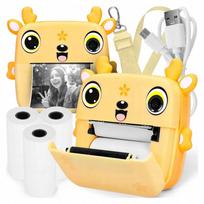 Mini kamera ir termo spausdintuvas PRINTING 3.0 PRO Yellow Deer, 3 rulonai