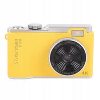Skaitmeninis fotoaparatas CCD 4K 64MP, 16x priartinimas, 2,4" IPS ekranas, 32GB