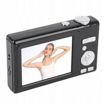 Skaitmeninis fotoaparatas 4K 48MP HD su dviem ekranais, 16x skaitmeninis priartinimas, automatinis fokusavimas L0