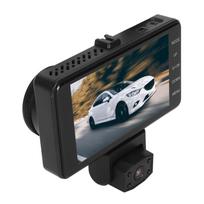 Automobilinis DVR trijų objektyvų sukinėjamas naktinio matymo 2K HD 8V