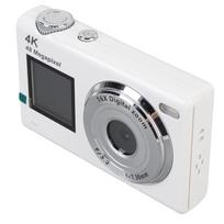 Kompaktiškas 4K 48MP dviejų ekranų skaitmeninis fotoaparatas su automatiniu fokusavimu