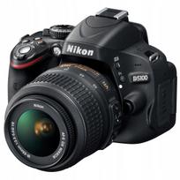 Veidrodinis fotoaparatas Nikon D5100 su Nikon AF-S DX 18-55mm F3.5-5.6G objektyvu