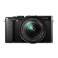 Beveidrodinis fotoaparatas FUJIFILM X-M1 juodas su SUPER EBC XC 16-50mm