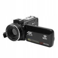 Vaizdo kamera 4K 56 MP 18x skaitmeninis priartinimas 3 colių AC