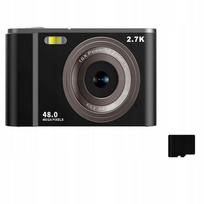 Skaitmeninis fotoaparatas INF 2,7K 48MP 1080P, 16x priartinimas, 32GB atminties kortelė